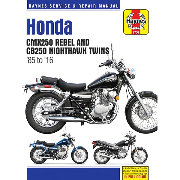 Honda CMX250 サービスマニュアル 2版 Honda Rebel CMX250 Service Manual | Motorcycle Repair Guide